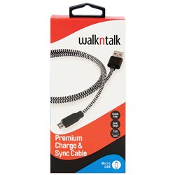 WnT Sync Cable Micro USB Black